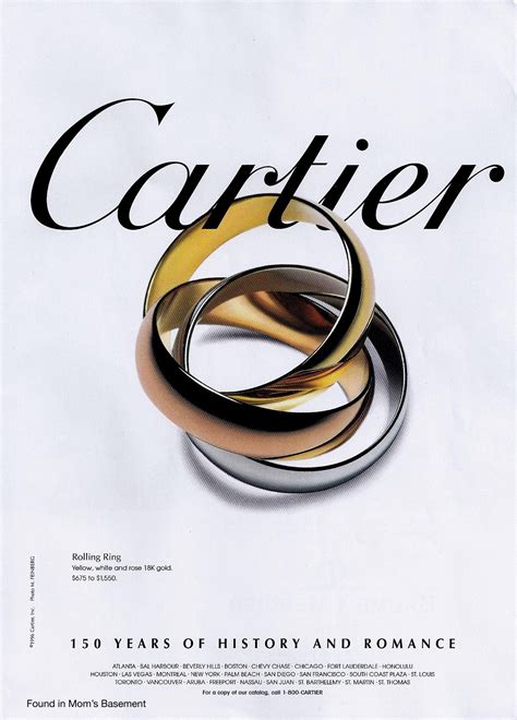 cartier ring advertisement.